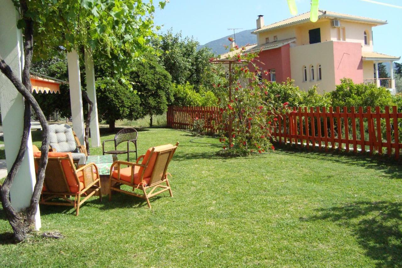Villa'S Ground Floor Apartment With 60 Qm Swimming Pool Agios Christoforos  Luaran gambar