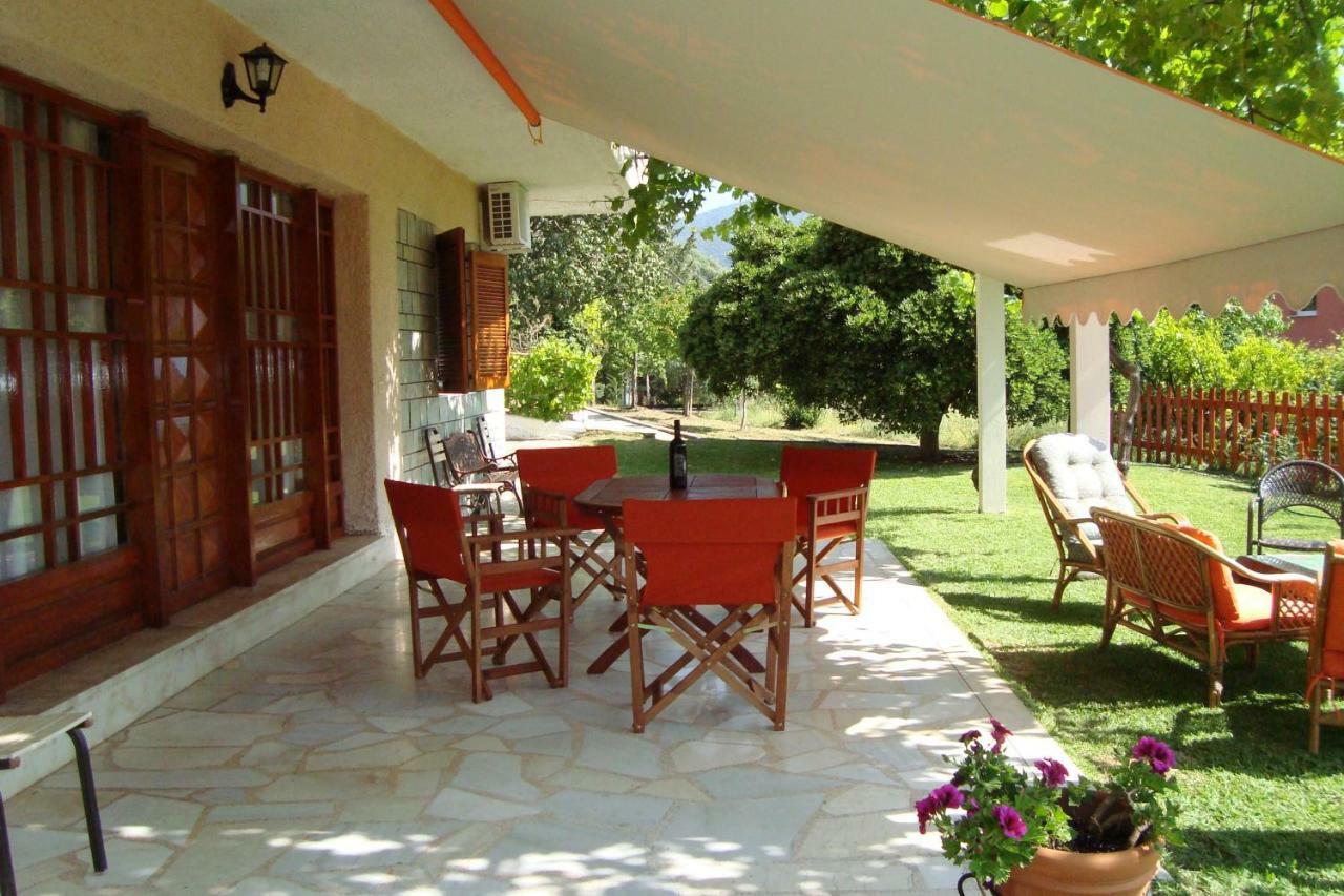 Villa'S Ground Floor Apartment With 60 Qm Swimming Pool Agios Christoforos  Luaran gambar